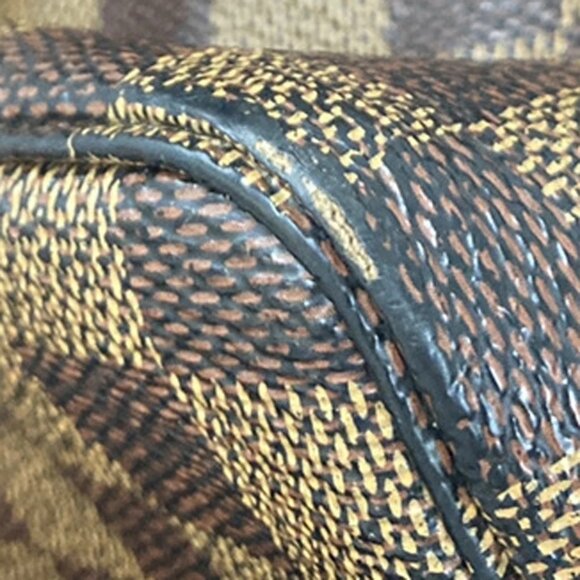 LOUIS VUITTON Naviglio Shoulder Bag Damier Ebene Leather Brown N45255 84KA984 - Picture 14 of 15